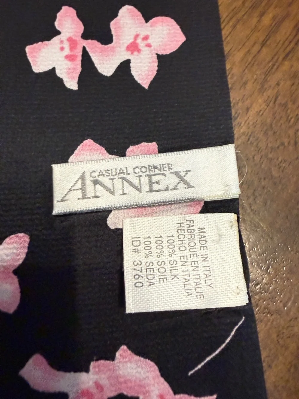 100% silk scarf